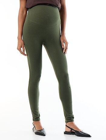 Leggings premaman lunghi in jersey tinta unita