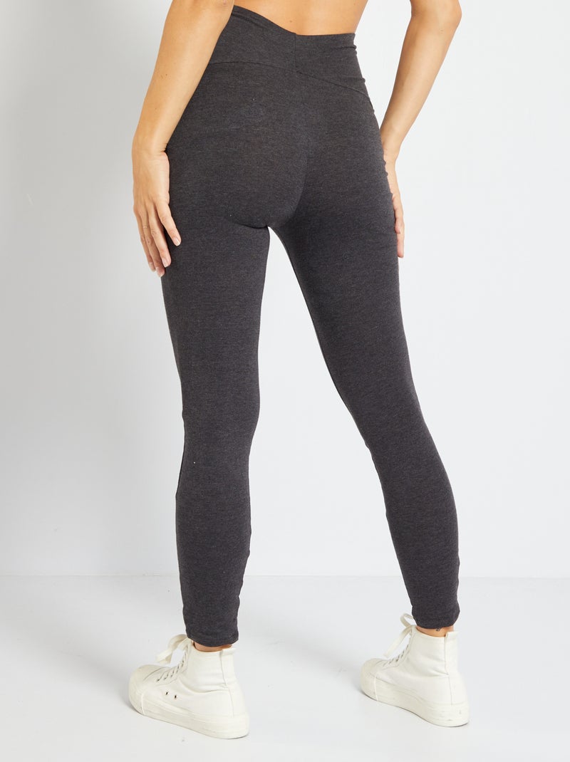 Leggings premaman maglia elasticizzata GRIGIO - Kiabi