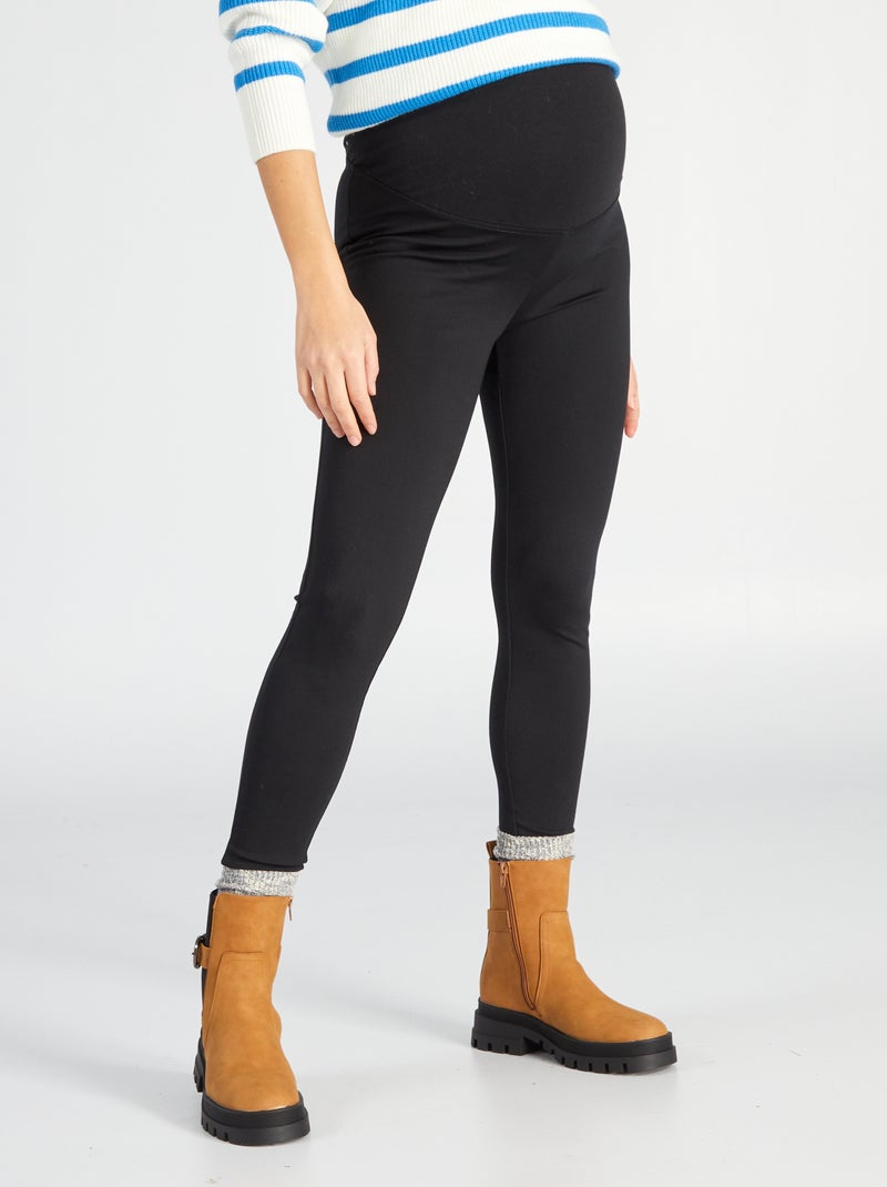 Leggings premaman nero - Kiabi
