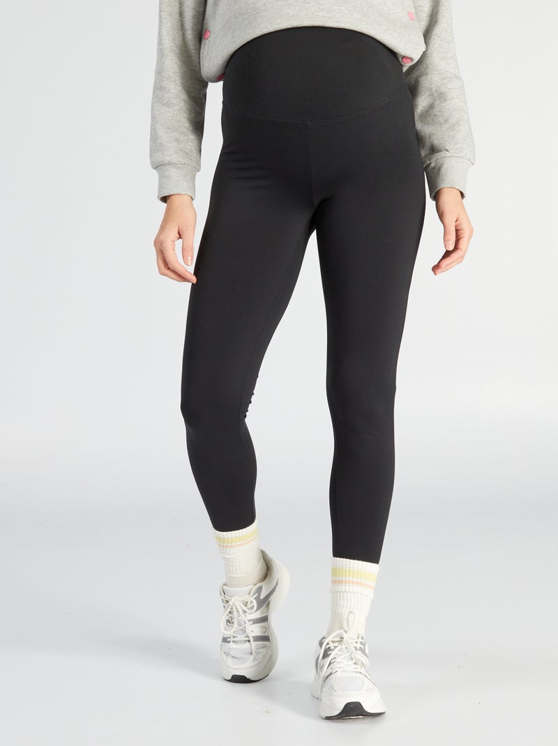 Leggings premaman sportivi nero - Kiabi