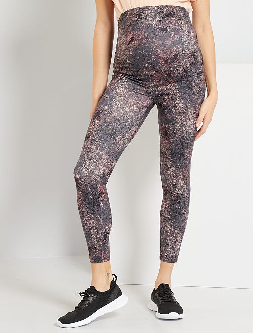 Leggings premaman sportivi - NERO 