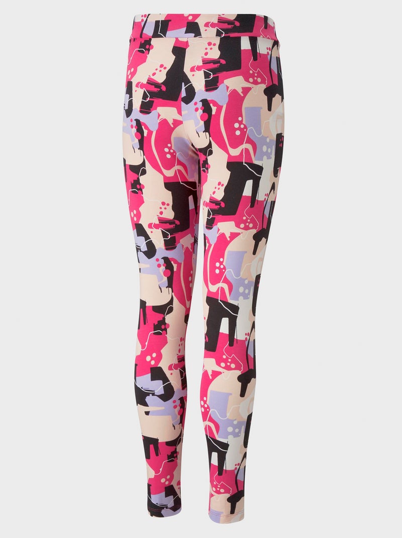PYREX - Leggins Donna Stampa 33315 In Garzato Rosso, Modello Autunno Inverno - 2