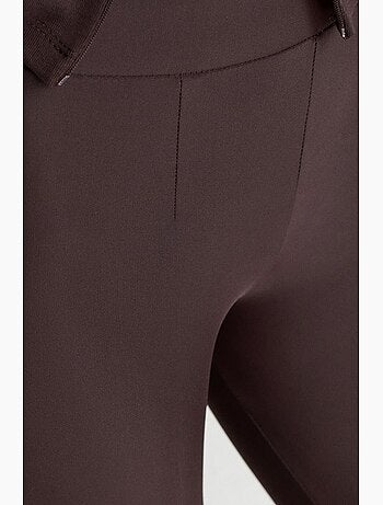 Leggings skinny a vita alta con dettaglio zip dilvin