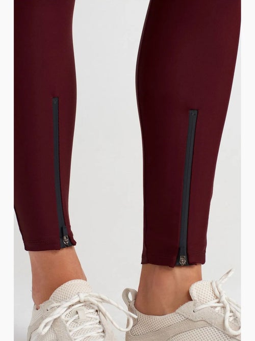 Leggings skinny a vita alta con dettaglio zip dilvin - Kiabi Leggings skinny a vita alta con dettaglio zip dilvin - Kiabi