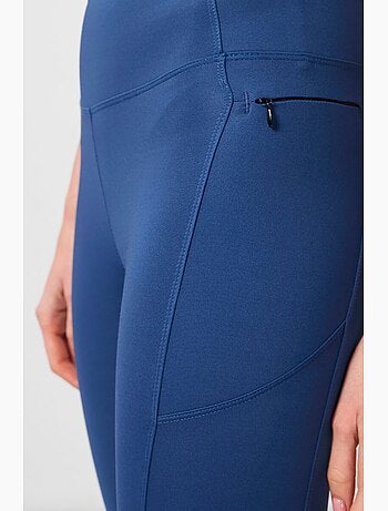 Leggings skinny a vita alta con tasca tommy