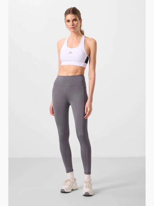 Leggings skinny a vita alta con tasca tommy - Kiabi