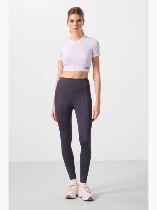 Leggings skinny a vita alta tommy - Kiabi