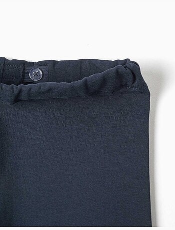 Leggings skinny con effetto spazzolato