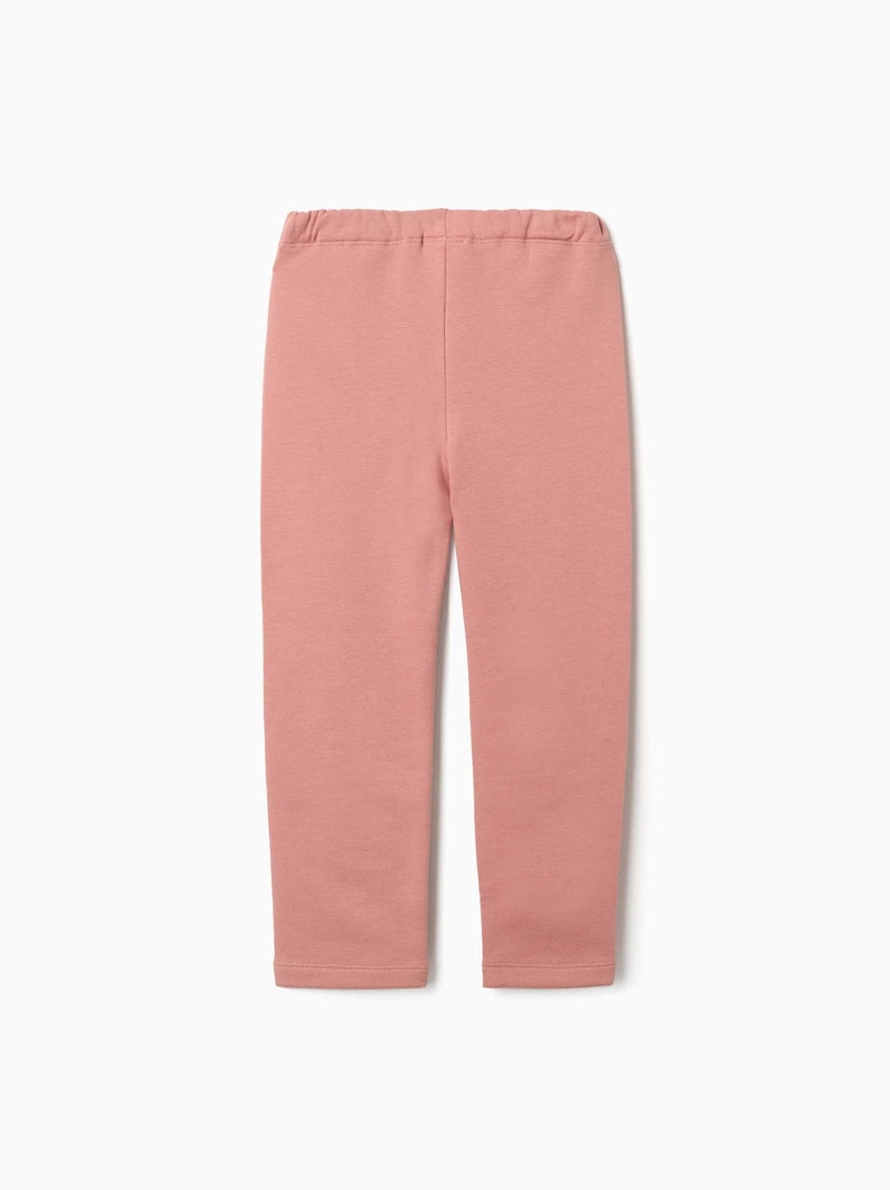 Leggings skinny con effetto spazzolato Rosa - Kiabi