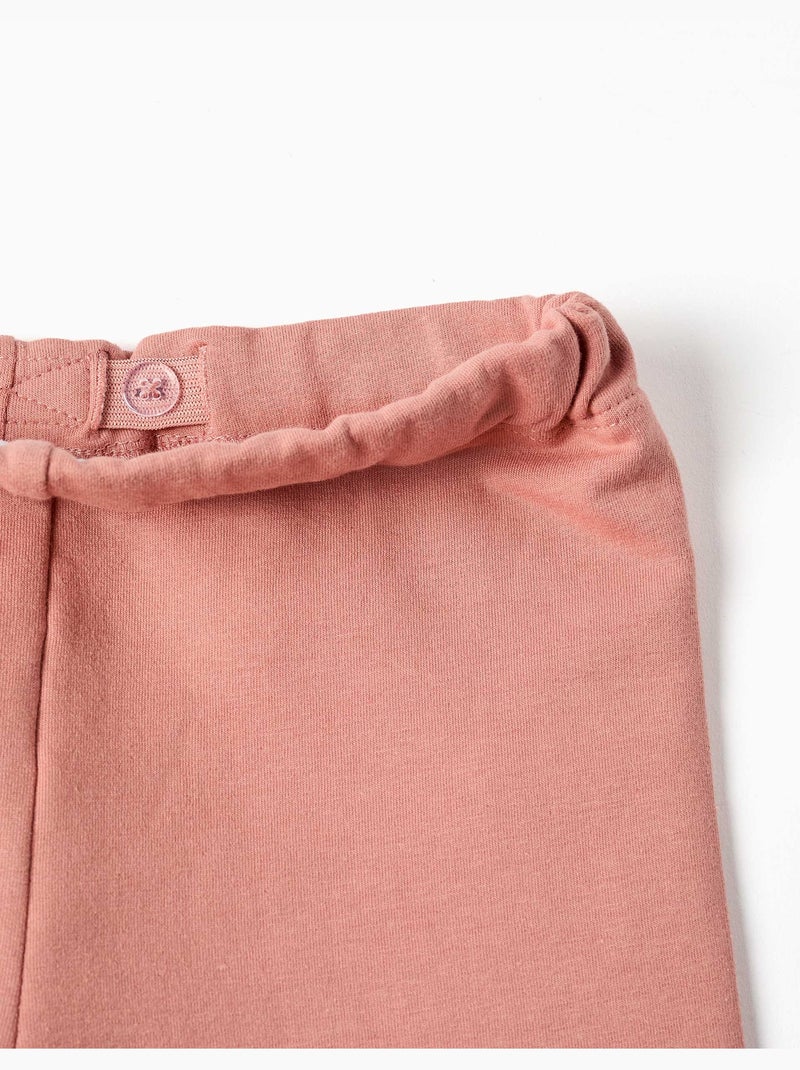 Leggings skinny con effetto spazzolato Rosa - Kiabi