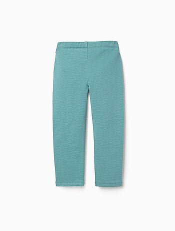 Leggings skinny con effetto spazzolato