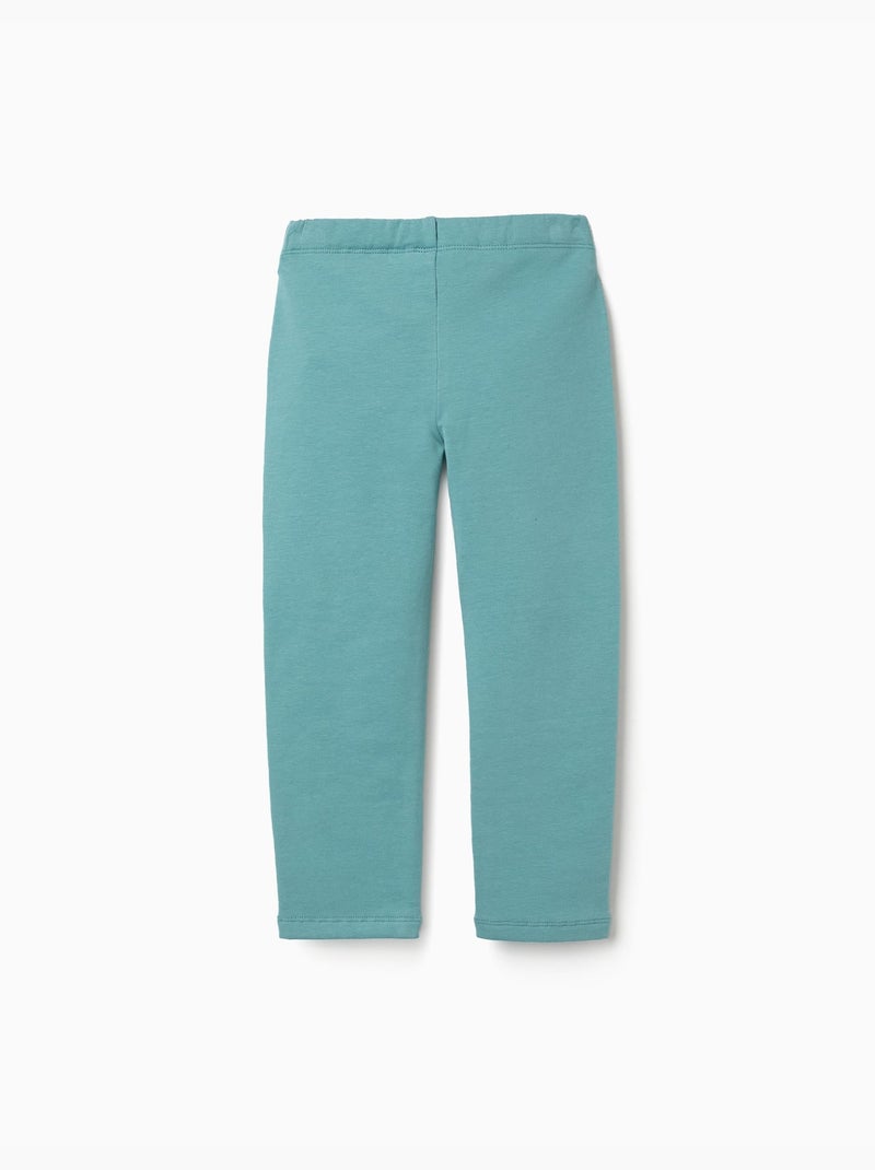 Leggings skinny con effetto spazzolato Verde chiaro - Kiabi