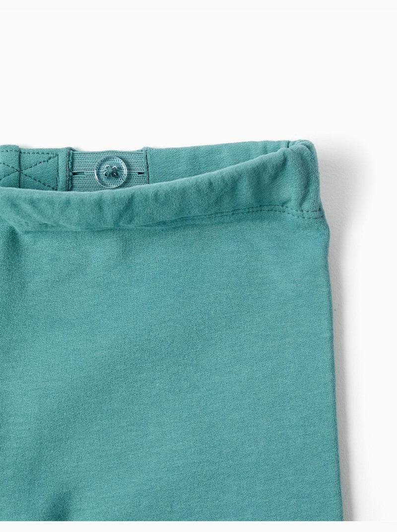 Leggings skinny con effetto spazzolato Verde chiaro - Kiabi