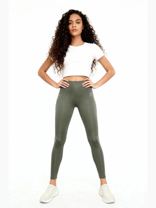 Leggings slim fit a vita alta tommy - Kiabi Leggings slim fit a vita alta tommy - Kiabi