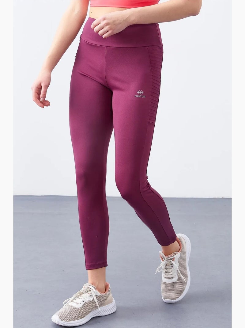 Leggings slim fit a vita alta tommy Corallo - Kiabi