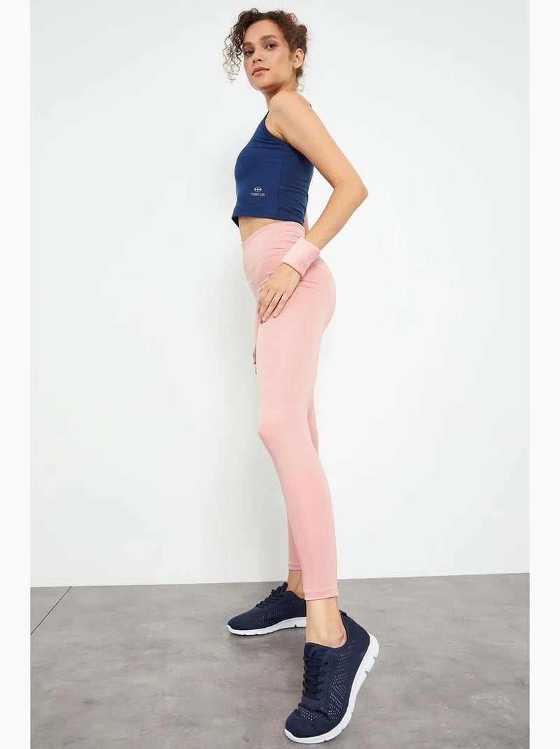 Leggings slim fit a vita alta tommy Rosa - Kiabi