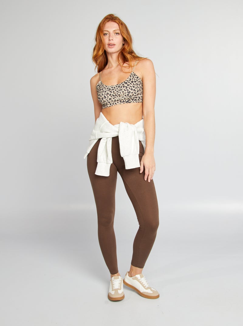 Leggings sport MARRONE - Kiabi