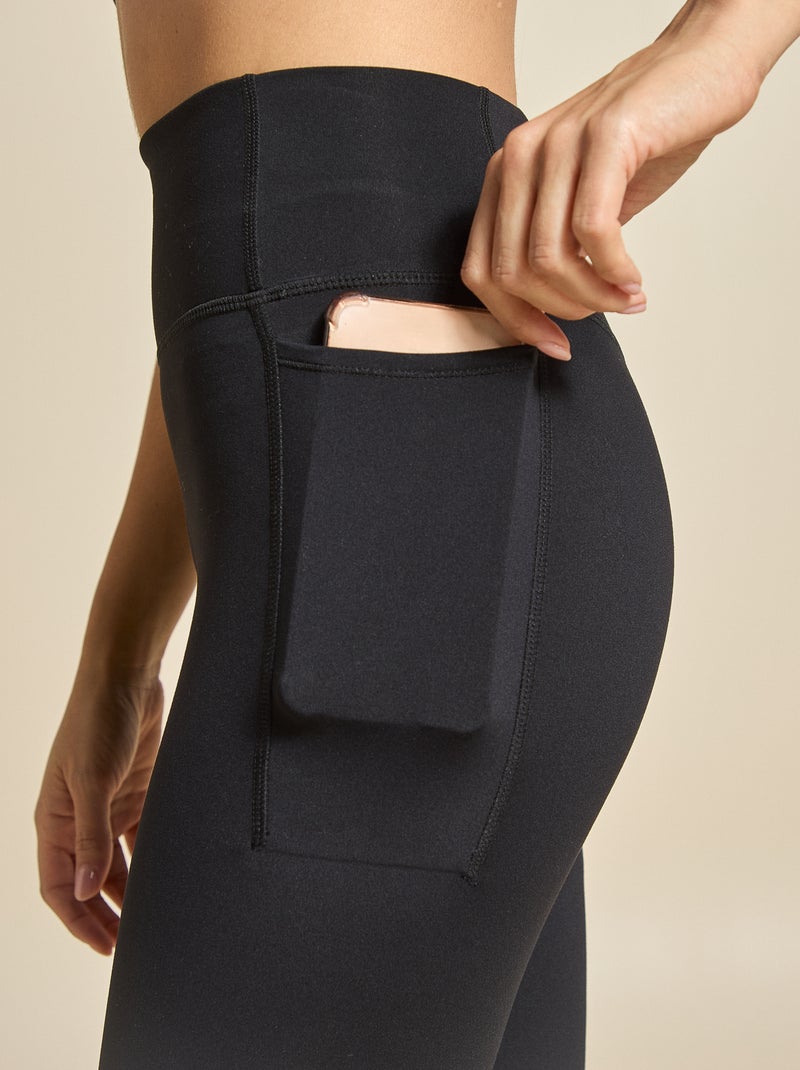 Leggings sportivi 7/8 - (ekstract) Nero - Kiabi