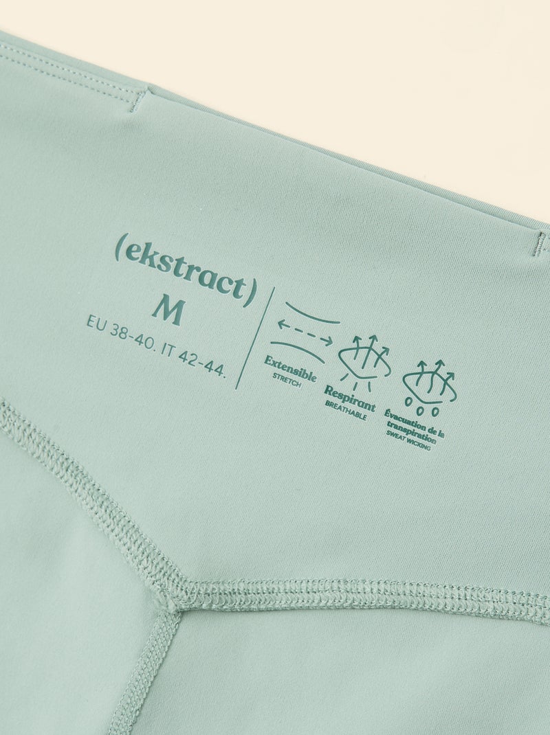 Leggings sportivi 7/8 - (ekstract) Verde - Kiabi
