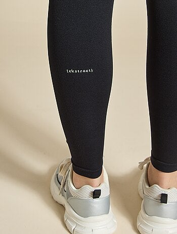 Leggings sportivi a coste senza cuciture - (ekstract)