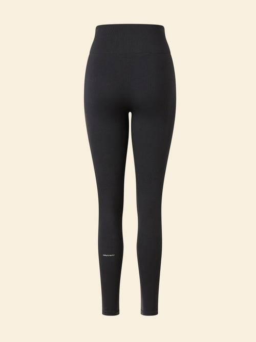 Leggings sportivi a coste senza cuciture - (ekstract) - Kiabi