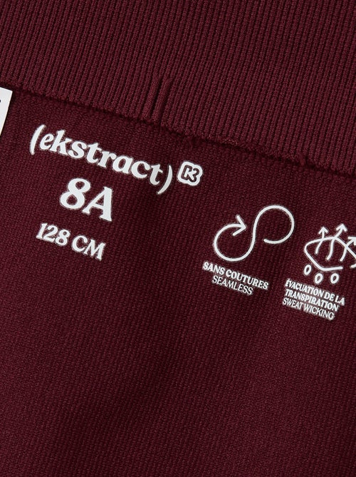 Leggings sportivi a costine - (ekstract) - Kiabi