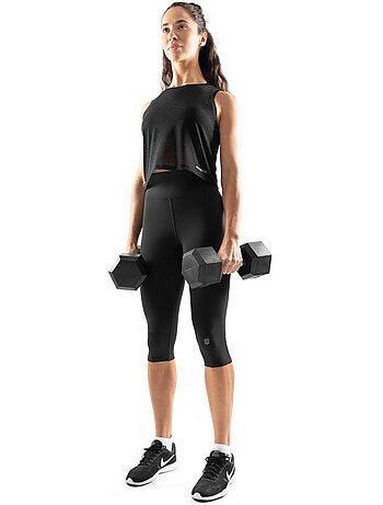 Leggings sportivi a tre quarti da donna fitness donna ynys