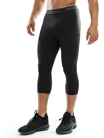 Leggings sportivi a tre quarti da uomo fitness uomo enlli