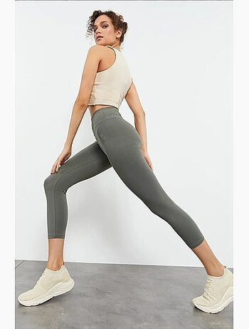 Leggings sportivi capri a vita alta tommy
