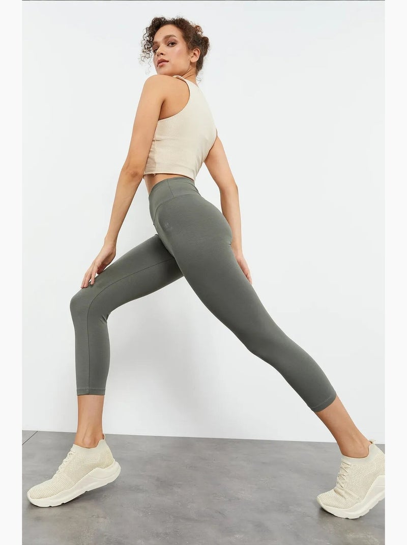 Leggings sportivi capri a vita alta tommy Cachi - Kiabi