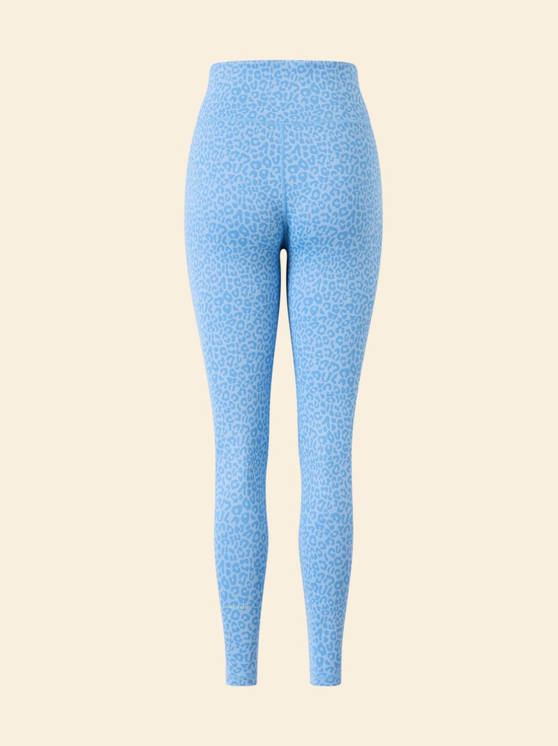 Leggings sportivi con stampa leopardata - (ekstract) Blu - Kiabi