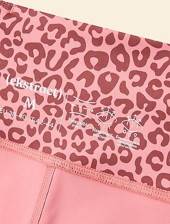 Leggings sportivi con stampa leopardata - (ekstract)