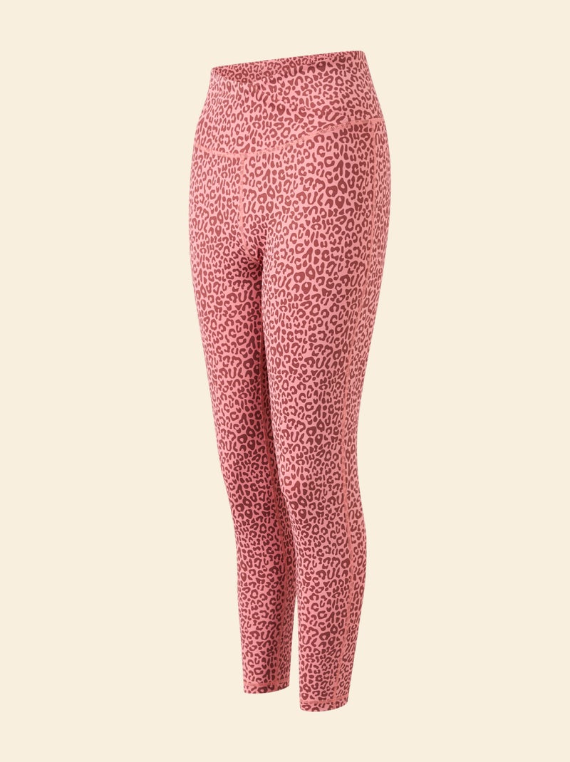 Leggings sportivi con stampa leopardata - (ekstract) Rosa - Kiabi
