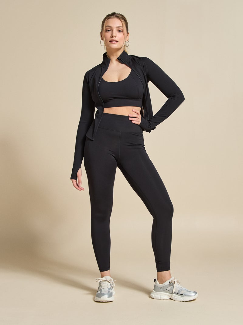 Leggings sportivi con tasche - (ekstract) Nero - Kiabi