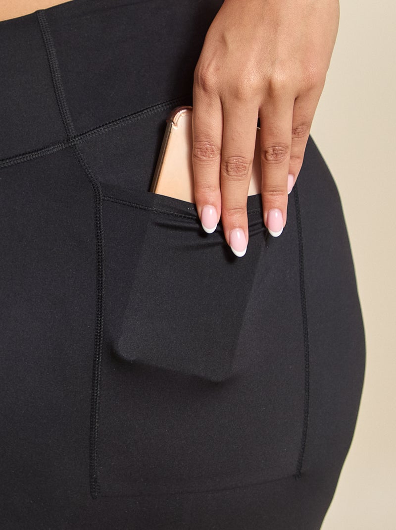 Leggings sportivi con tasche - (ekstract) Nero - Kiabi