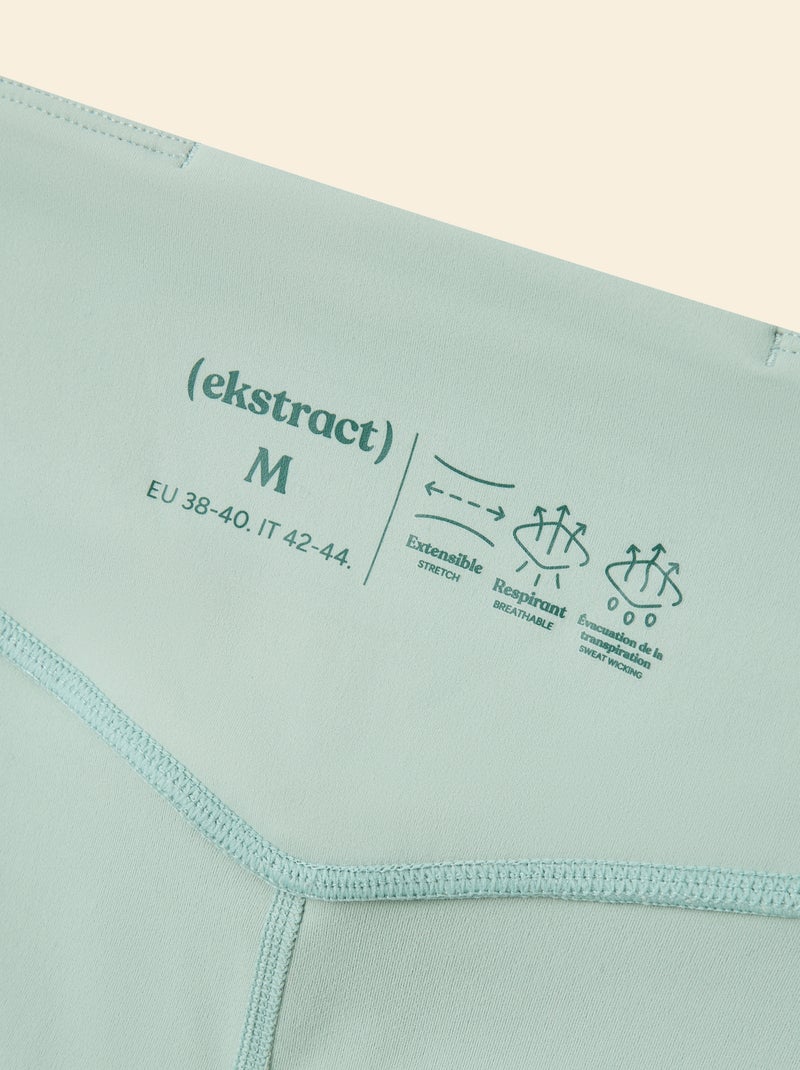 Leggings sportivi con tasche - (ekstract) Verde - Kiabi