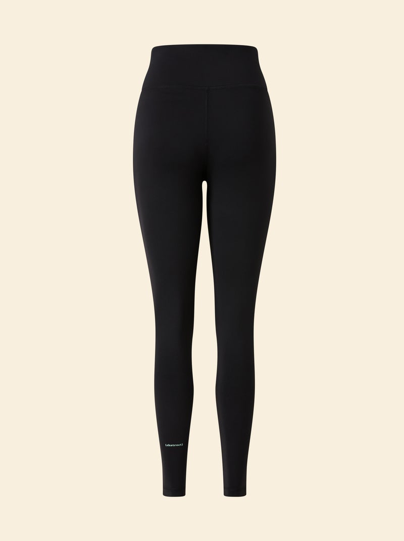 Leggings sportivi con vita incrociata - (ekstract) Nero - Kiabi