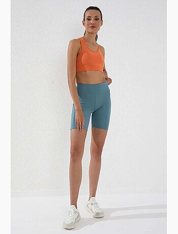 Leggings sportivi corti a vita alta tommy