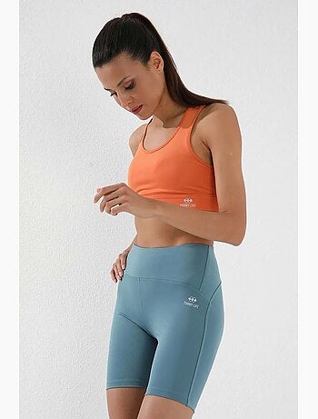 Leggings sportivi corti a vita alta tommy