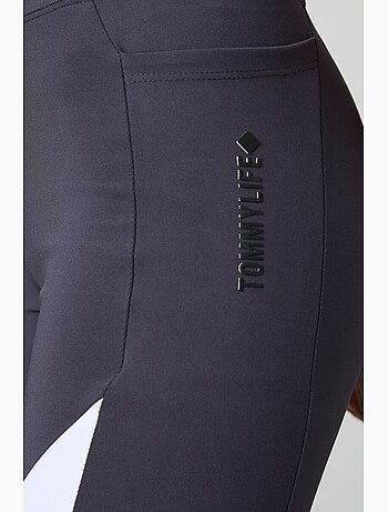 Leggings sportivi corti a vita alta tommy