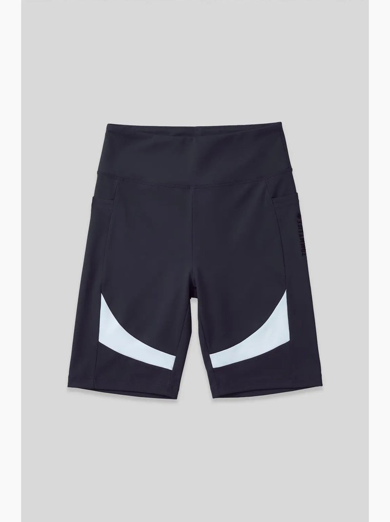 Leggings sportivi corti a vita alta tommy Grigio bianco - Kiabi