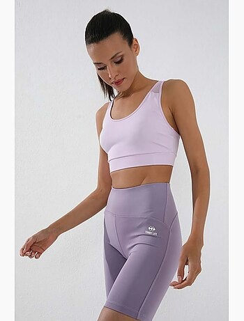 Leggings sportivi corti a vita alta tommy