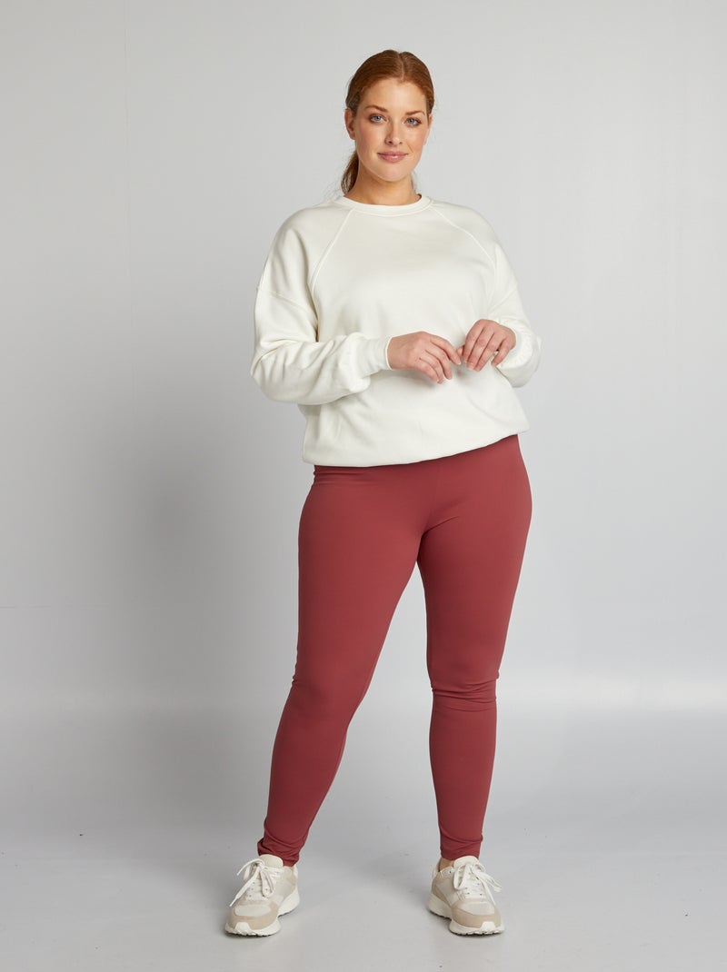 Leggings sportivi in neoprene ROSSO - Kiabi