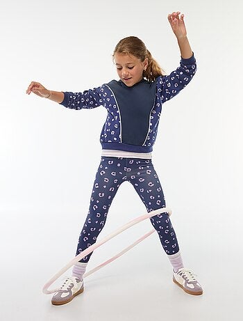 Leggings sportivi in tessuto stretch