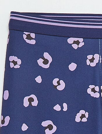 Leggings sportivi in tessuto stretch