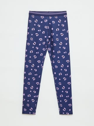 Leggings sportivi in tessuto stretch