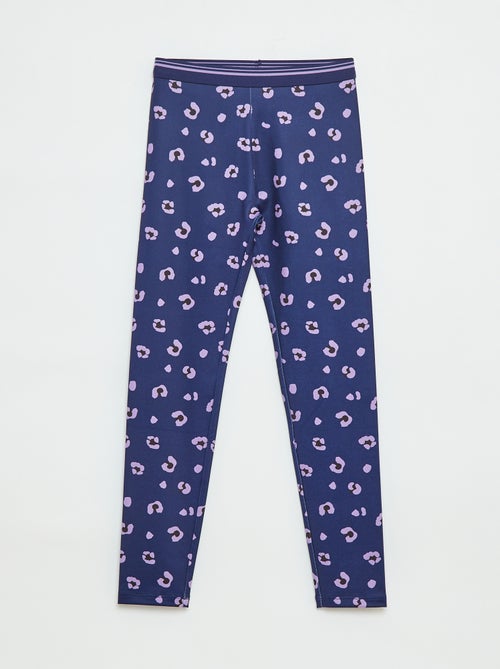 Leggings sportivi in tessuto stretch - Kiabi