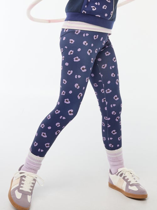Leggings sportivi in tessuto stretch - Kiabi
