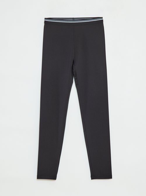 Leggings sportivi in tessuto stretch - Kiabi