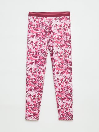 Leggings sportivi in tessuto stretch